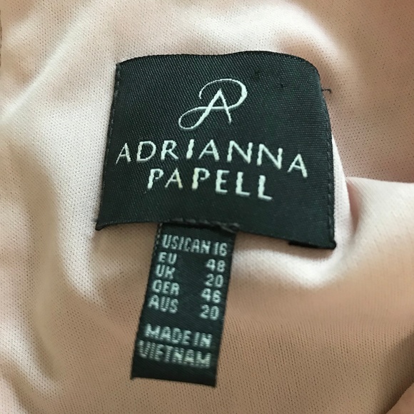 Adrianna Papell Sleeveless Ruffle Tiered Dress 16 - Picture 2 of 3